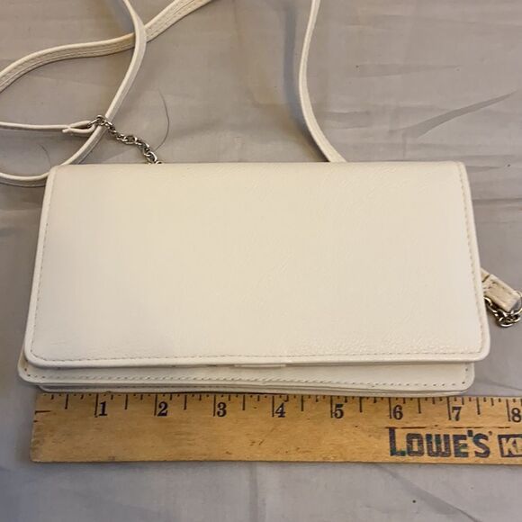Safe keeper crossbody 7.5”x4” cream color - Picture 6 of 6